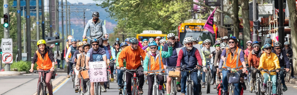 Rebels on bicycles 